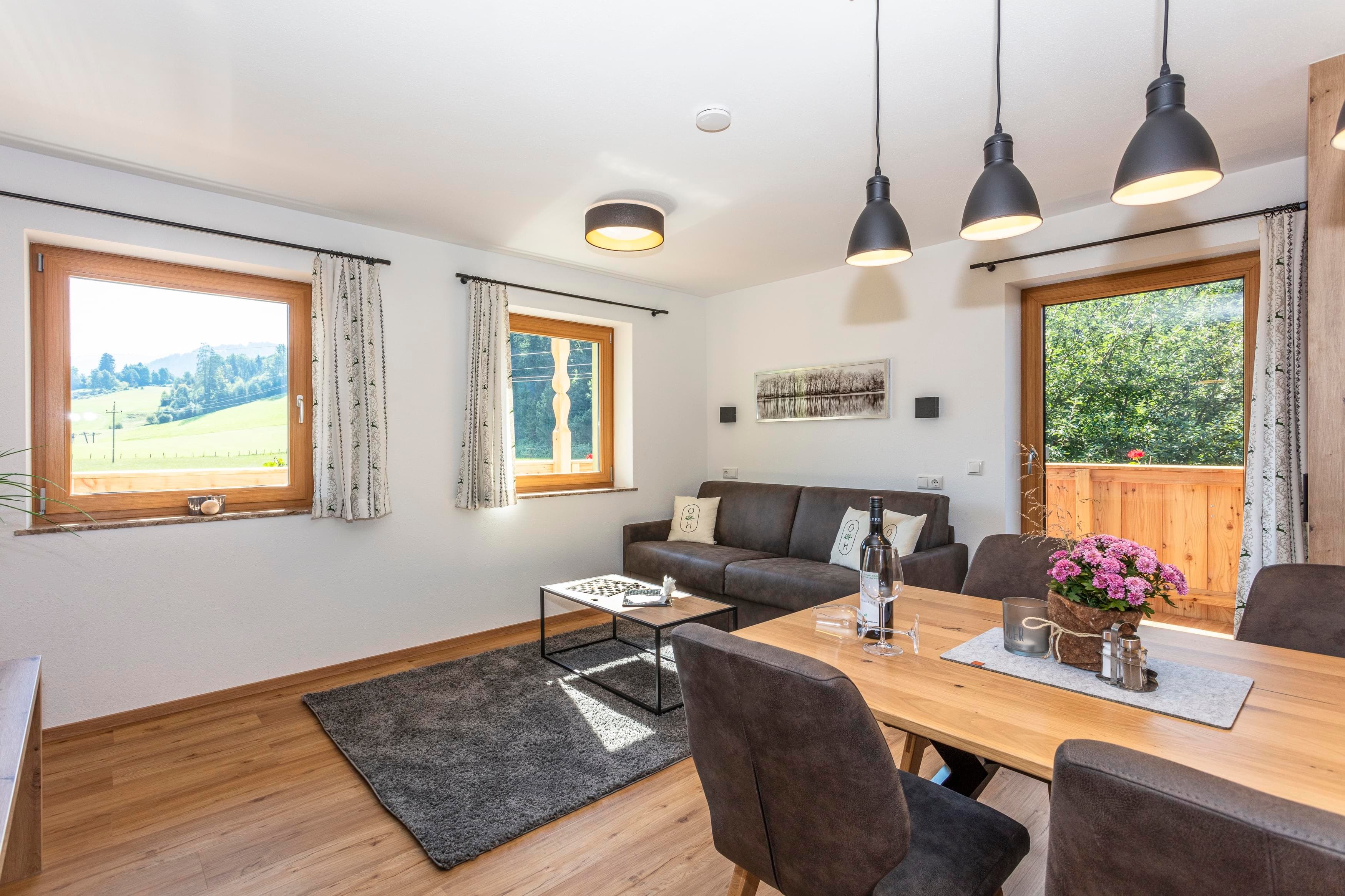 Obermühlhof - Ferienwohnung Leder